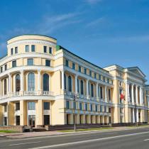 Вид здания Административное здание «Лукойл»
